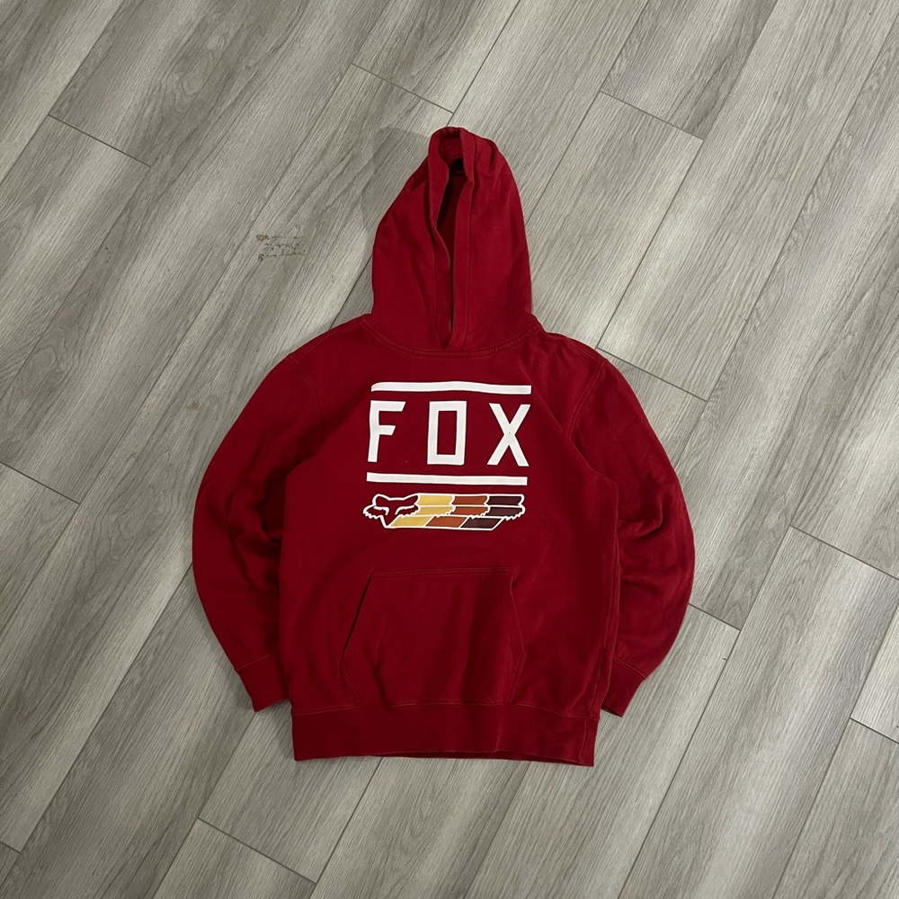 Fox Men's Bold Red Hoodie Sweater